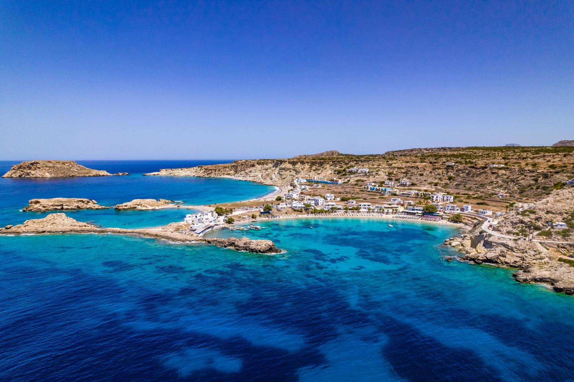 Sun Week Bay Hotel Lefkos  Luaran gambar